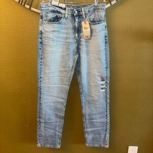 Levi's 541 Athletic Taper Stretch Jeans in Light Blue